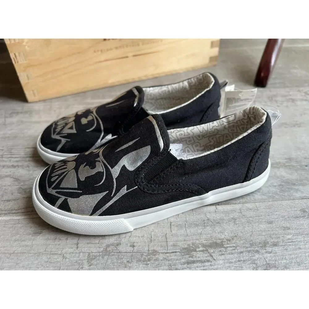 Baby Gap x Star Wars Darth Vader Slip On Shoes Boys Kids Toddler NEW 11 Casual